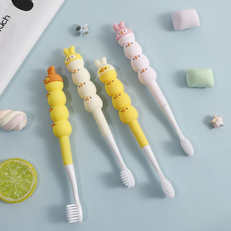 Brosse à dents portable à grande tête pour adulte, brosse à dents ultra-fine à poils souples, paquet individuel, adaptée aux parents et aux enfants_voghion.com
