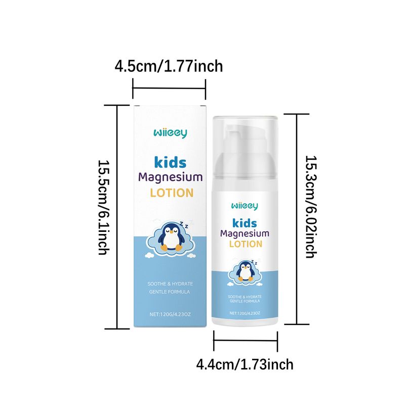 Lotion du soir Wiieey, douce et hydratante, pour la peau des enfants, soin quotidien à usage externe_voghion.com