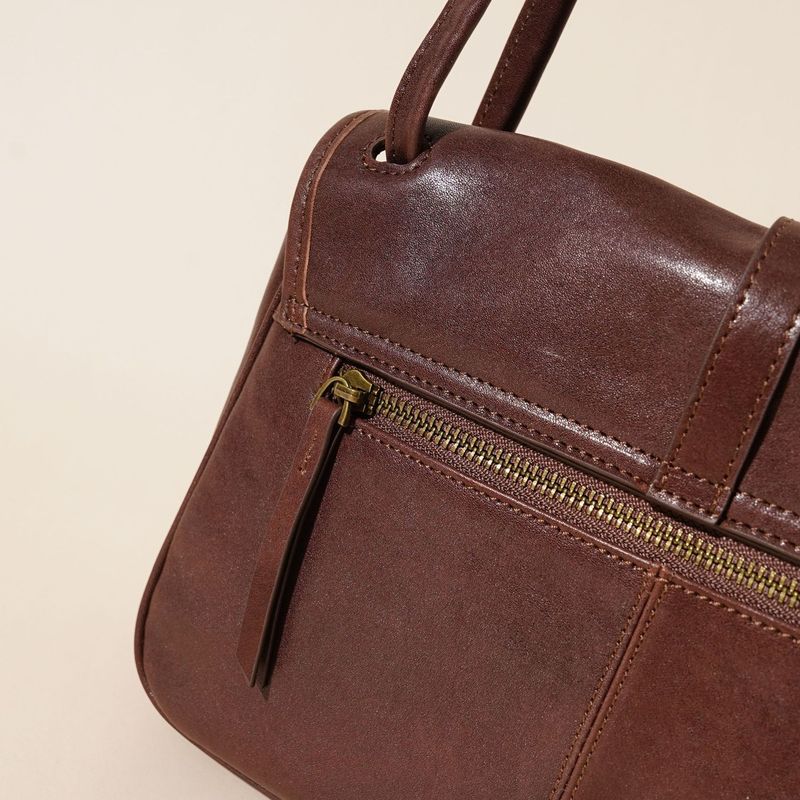 Sommer Neue Mode Kopf Schicht Rindsleder Pflanzlich Gegerbtes Leder Handheld Schulter frauen Kreuz Tasche_voghion.com