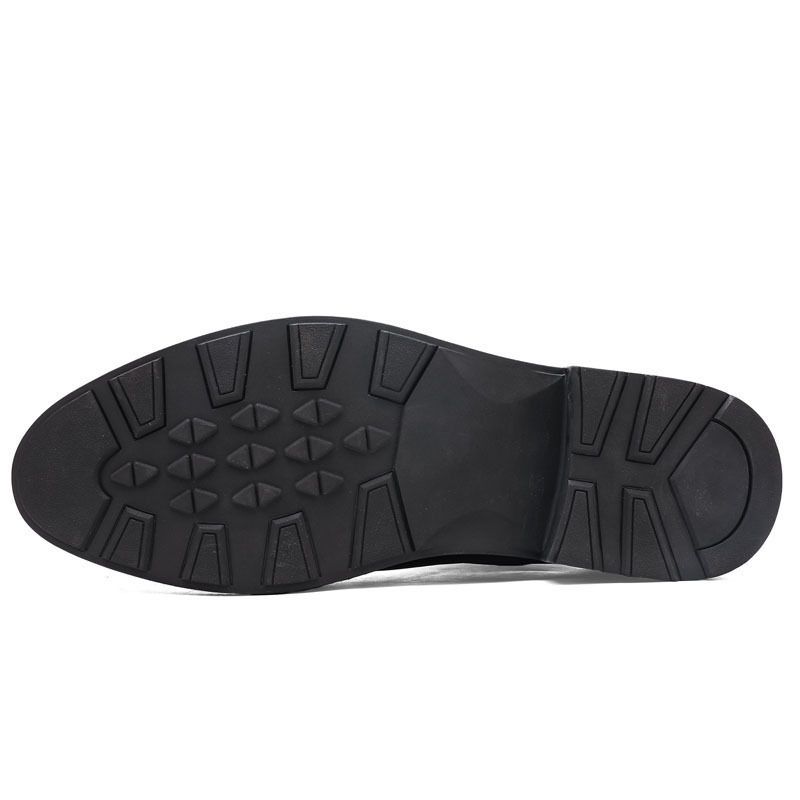 Unbeatable Quality Men's Business Formal British Lace Up Top Layer Cowhide Pointed Men's Shoes, Leather Inner Height Shoes_voghion.com