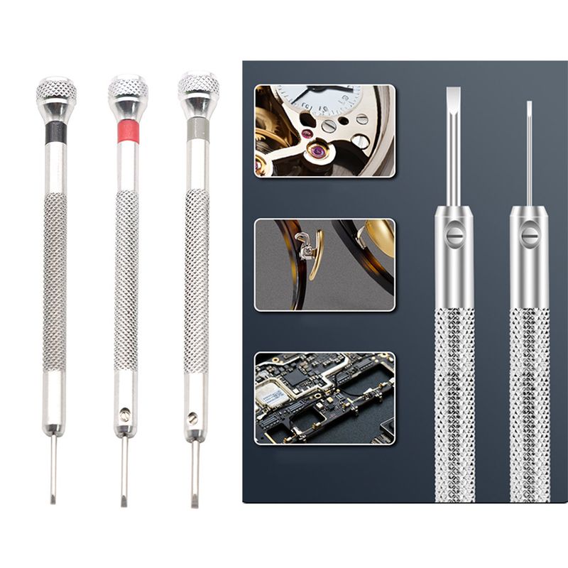 Watch Repair Tool 161 Strap Link Pin Remover Watch Spring Lever Open Back Cover Tool Set_voghion.com