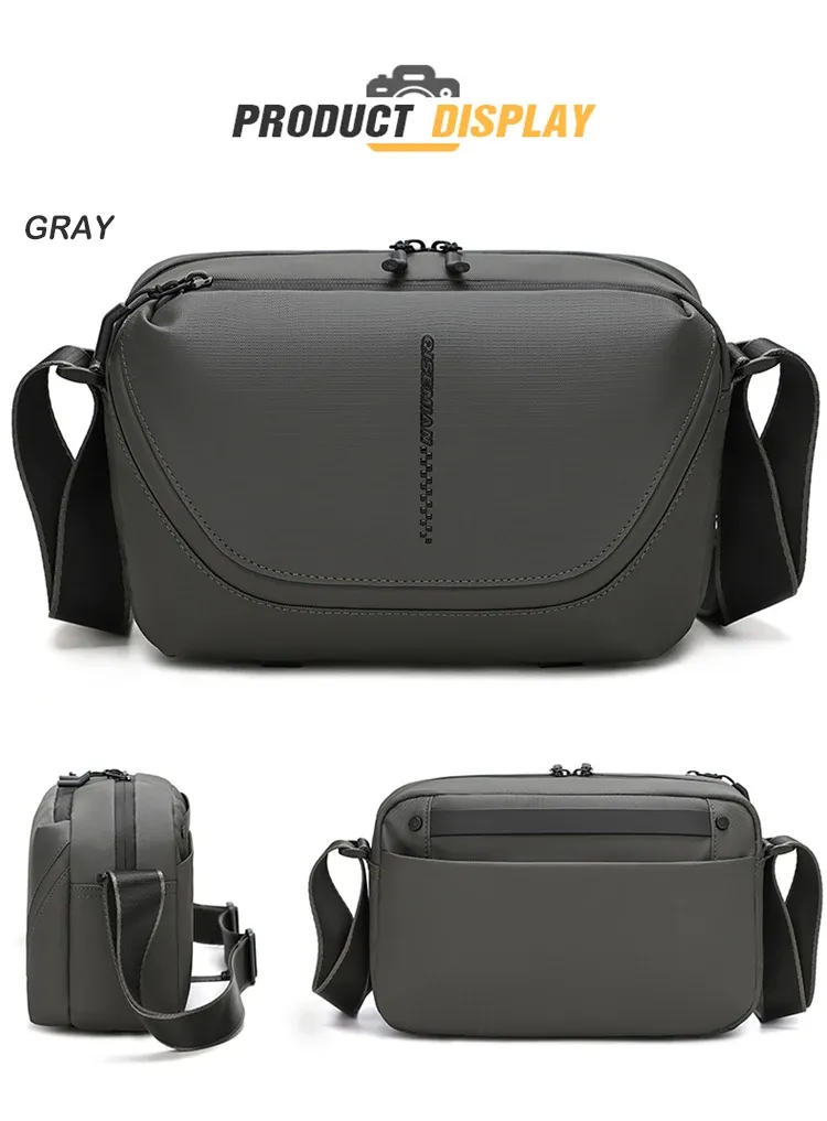 Waerproof Fashion Compact Shoulder Bags DSLR SLR Versatile Everyday Work Crossbody Bags With Removable Camera_voghion.com