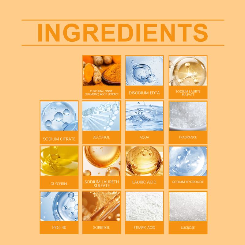 Hoygi Turmeric Cleansing Soap Gently Cleans And Moisturizes Body Skin Delicate, Clean And Refreshing Cleansing Soap_voghion.com