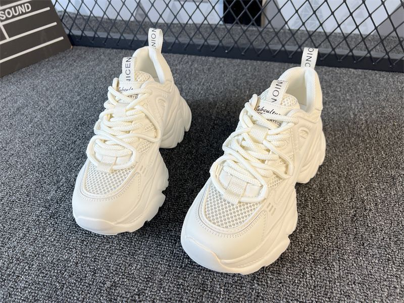 Mesh respirabil cu talpa groasa tata femei versatile alb sport casual confortabil pantofi mari inaltime 6cm_voghion.com