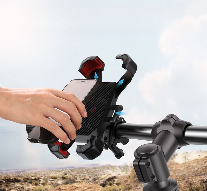 Jiletang Support de téléphone portable universel pour moto, 4,7 à 7 pouces, pour l'extérieur_voghion.com