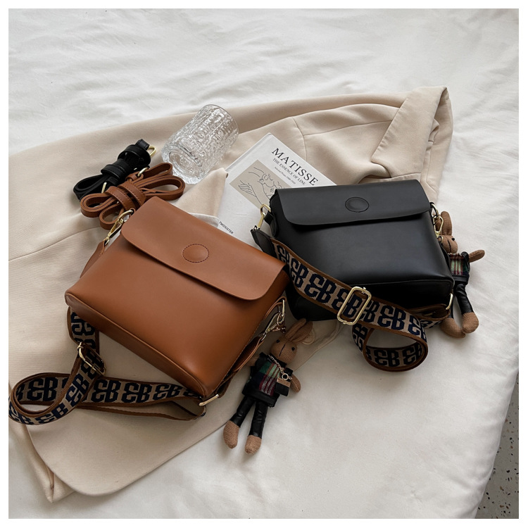 Borsa da donna Borsa a tracolla invernale di nuova moda per donna Borsa a tracolla a tracolla di alta moda con borsa a secchiello_voghion.com