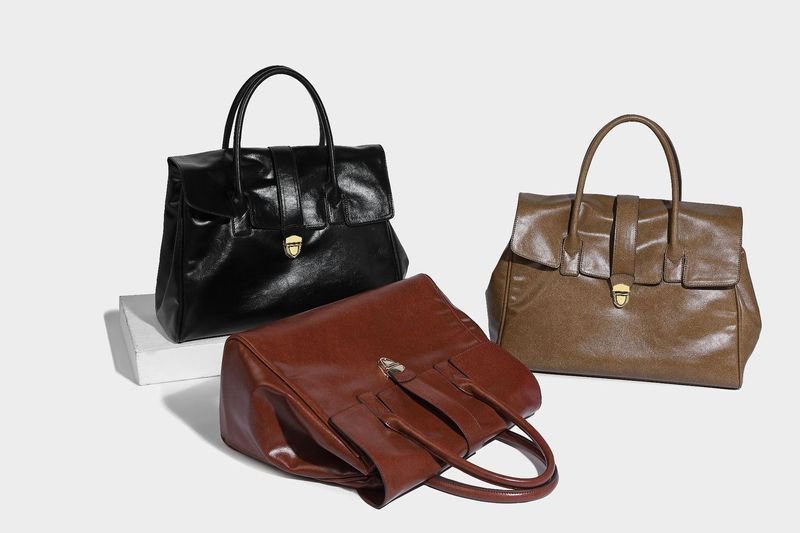 Damen 2024 Neue trendige Luxus-Einkaufstasche mit großem Fassungsvermögen, lässige Retro-Handtasche für offizielle_voghion.com
