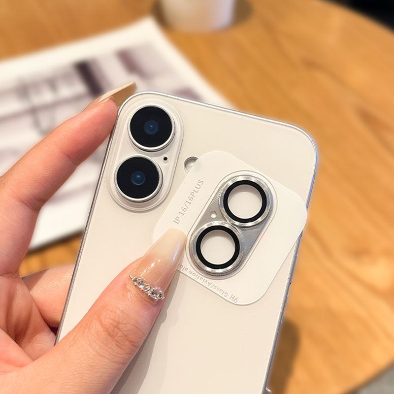 Volle Abdeckung Metall Kamera Glas Für IPhone 16 16Plus 16 Pro Max Coque Für IPhone 16 16 Pro Max 16 Plus Kamera Schutz Glas_voghion.com