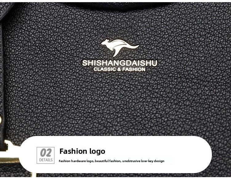 Borsa a mano da donna, elegante, a tracolla, per pendolari, per mamme di mezza età_voghion.com