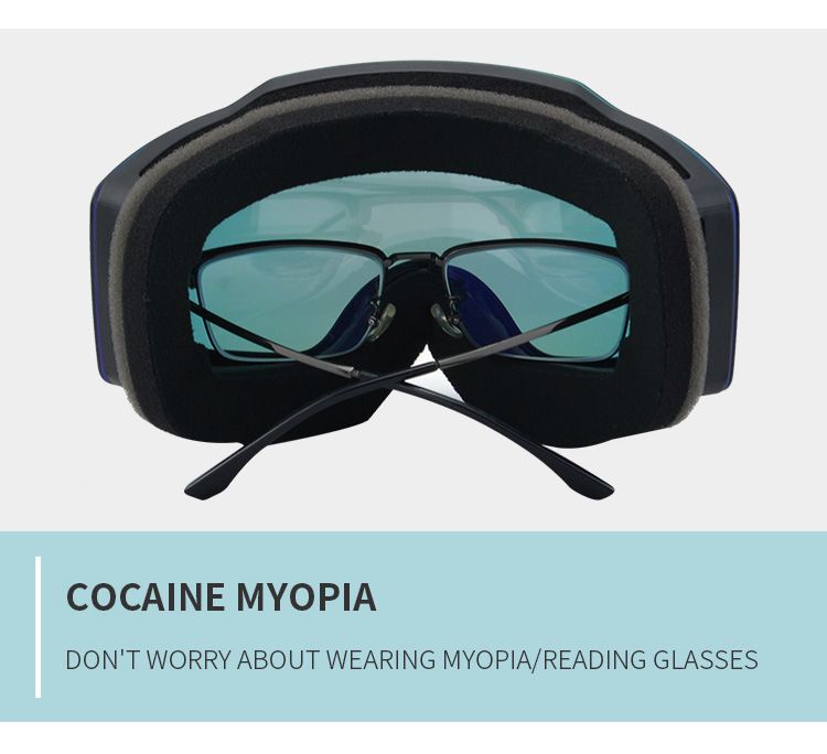 2024 Magnetic Glasses Double layer Goggles UV Ski Windshield Anti Fog Mountaineering Eye_voghion.com