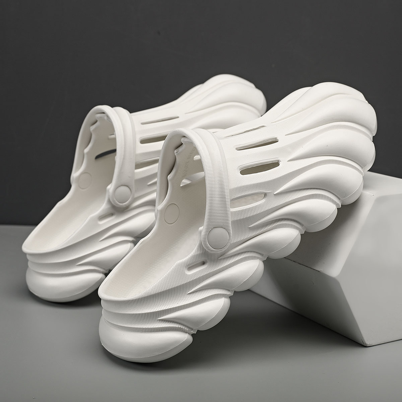 2023 καλοκαιρινά σανδάλια για άντρες Μόδα παπούτσια κήπου Ανδρικά παντόφλες παραλίας με μαλακό κάτω μέρος Casual παπούτσια για περπάτημα_voghion.com