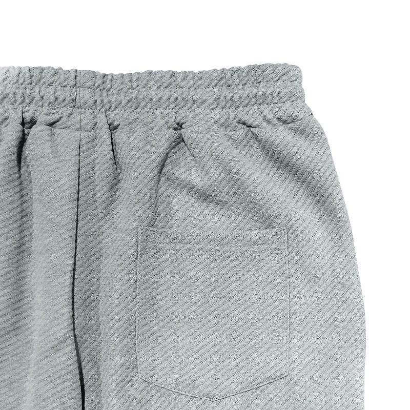 Herrenbekleidung Schwere Twilljacke Freizeithose Herren Neuer einfarbiger Jacquard-Zweiteiler für Herren_voghion.com