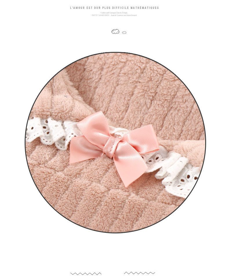 Ropa de descanso para niños, camisón grande de franela para bebés, pijamas gruesos de invierno para padres e hijos para niñas_voghion.com