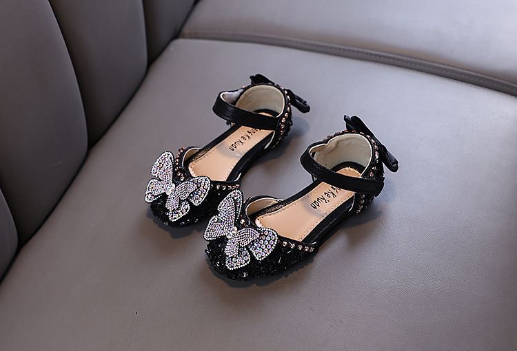 Neu Dame Baby Mädchen Mädchen Prinzessin Diamant Einzelnen Schuh Schuhe Dance_voghion.com