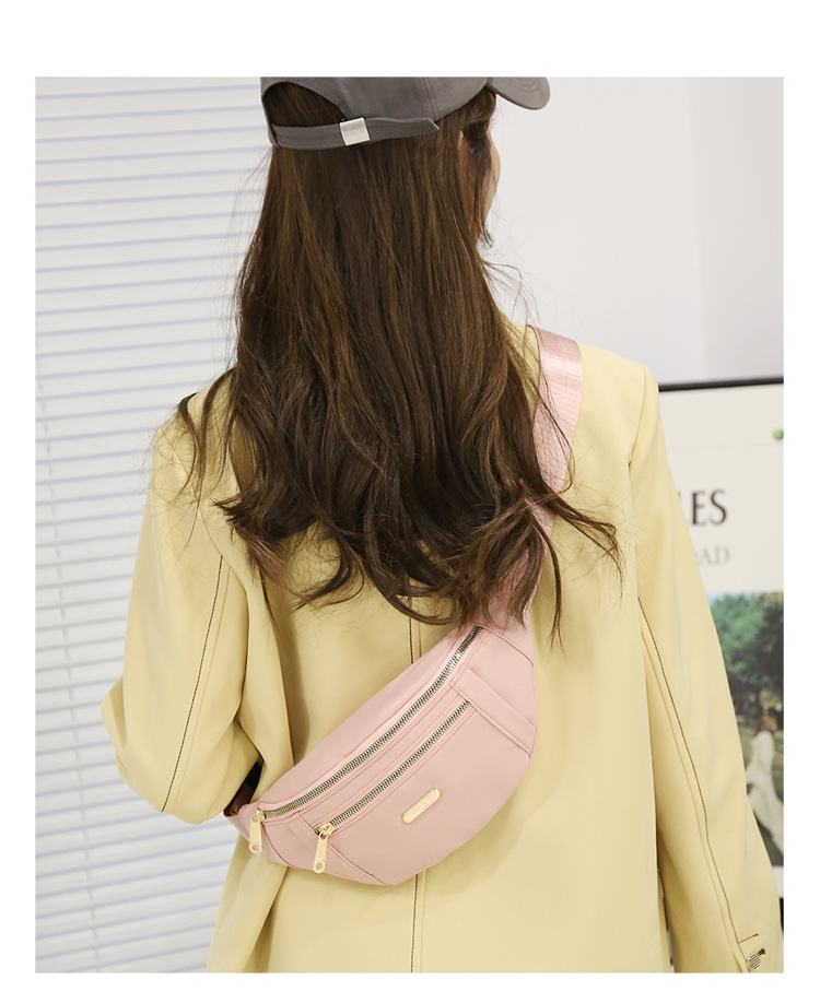 Moud Populär Fraen Taillebeutel Oxford Stoff Broscht Cross Body Bag Broschtbeutel_voghion.com