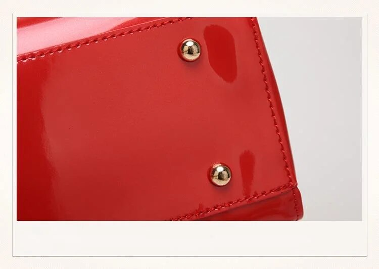 Borsa da donna per banchetti monospalla alla moda in pelle laccata leggera_voghion.com