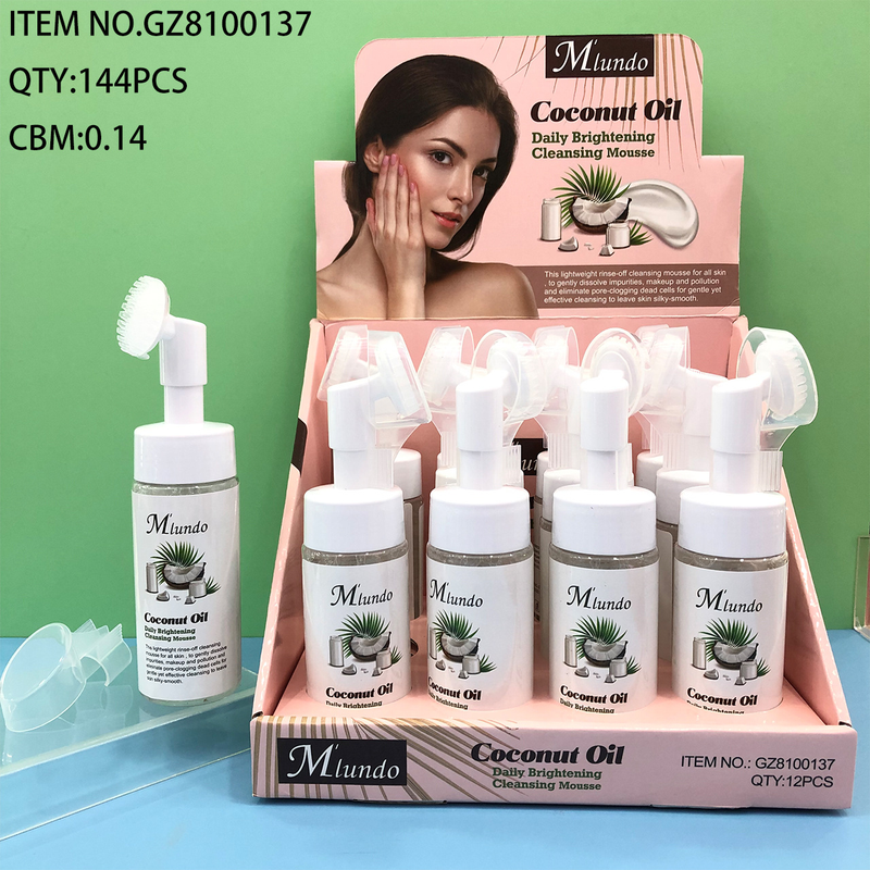 Mlundo Soft Brush Head Remover Schaum Mousse und Entfernen von Cleansing Multi Bubble Makeup_voghion.com
