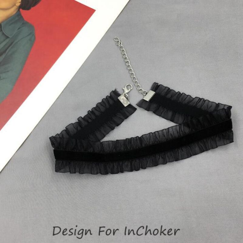 2025 Damenmode Samtspitze - Damen und Mädchen Anhänger mit süßer Blumenfee Halskette Hochzeit Modeschmuck Großhandel Geschenk_voghion.com
