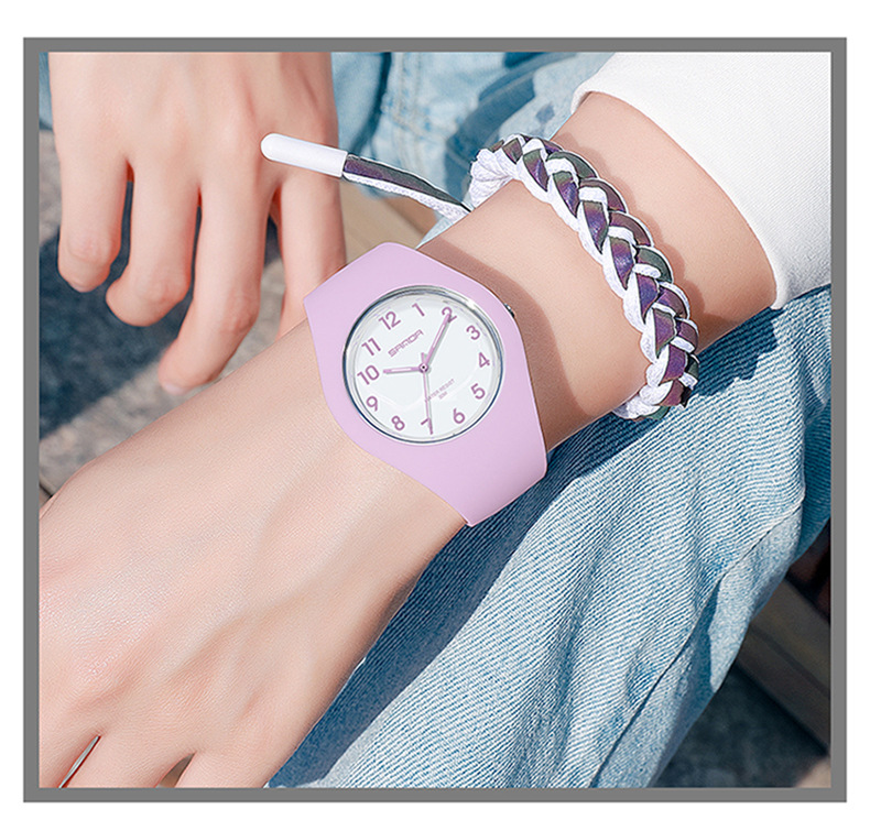 Orologio analogico digitale alla moda per uomo e donna - Orologio sportivo impermeabile con display LED, cinturino in silicone leggero, design alla moda_voghion.com