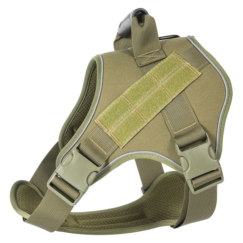 2024 Explosion-Proof Pet Harness Medium And Large Dogs, Breathable Tactical Dog Leash For Aggressive Dogs_voghion.com