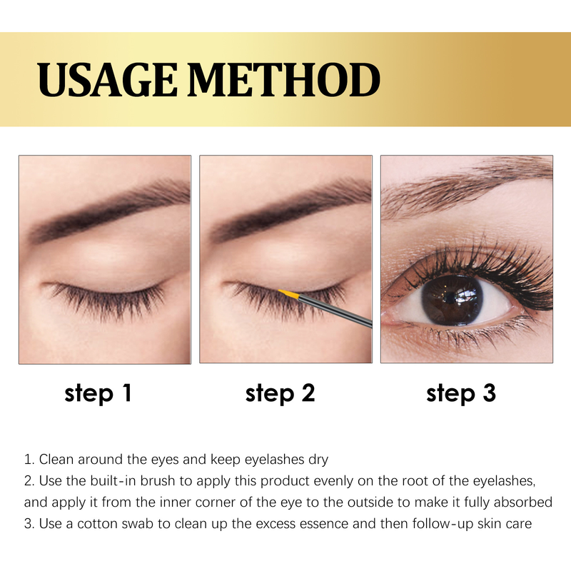 EELHOE lotion, black curly eyelashes, naturally beautiful, slender, and dense eyelash moisturizing care solution_voghion.com