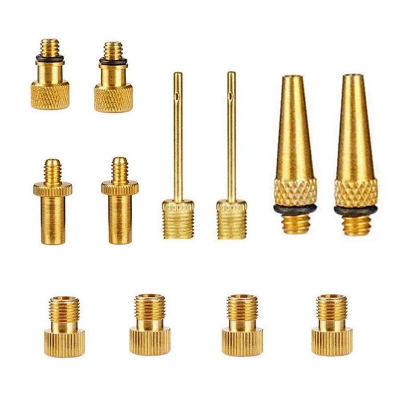 Air valve adapter air pump inflatable bicycle air nozzle pump French to American conversion nozzle American nozzle adapter SV AV DV_voghion.com