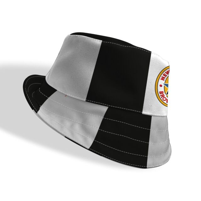 Newcastle 1996 Inicio Retro Fútbol Bucket Hat Festival Fisherman Hat No oficial_voghion.com