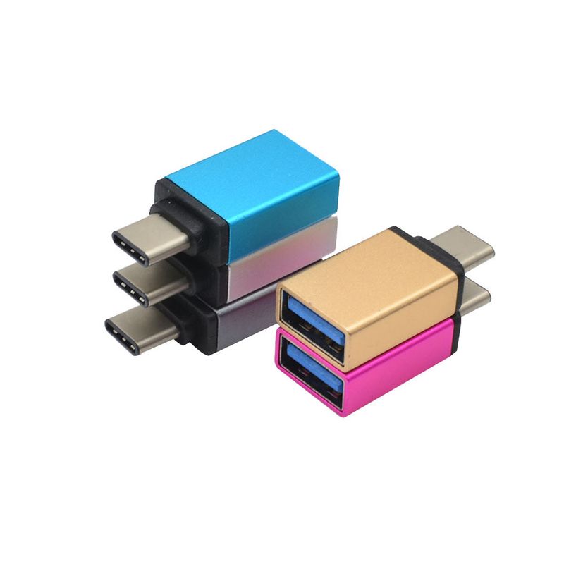 Music Festival USB 3.0 auf Typ-C Aluminiumlegierung OTG Adapter_voghion.com