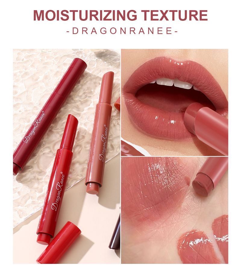 Push-Up Jelly Lipstick Pen - Fugtgivende lipgloss med spejlblank finish, reducerer læbelinjer, nærende og fugtgivende_voghion.com