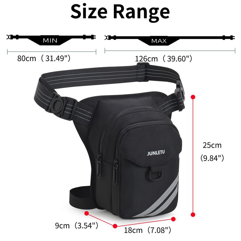 Nei Männer Këscht Bag Crossbody Multifunktionnelle Motorrad Been Bag, waasserdicht a grouss Kapazitéit_voghion.com