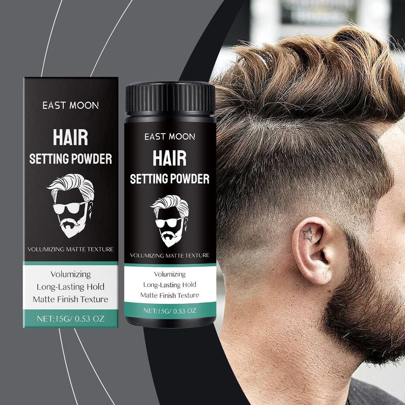 East Moon Matte Powder für Herren, Lazy Volumizing High Crown, erfrischendes Haarstyling_voghion.com