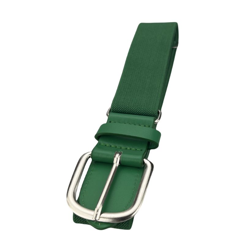 Cinturón de aleación de béisbol y sóftbol juvenil para mujer, elástico, con personalidad, ajustable, con hebilla de pasador, para hombre_voghion.com