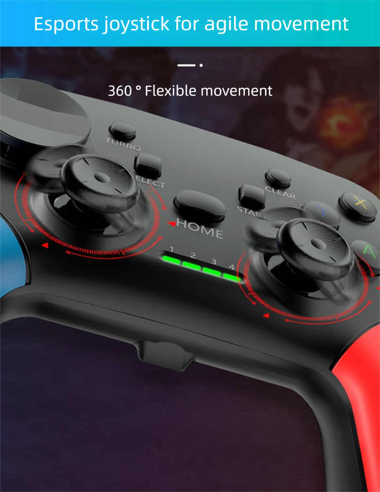 G9 Game Switch PC Kabellos Verkabelt NS Bluetooth Steam Chinesisch Motion Sensing Joystick Controller_voghion.com
