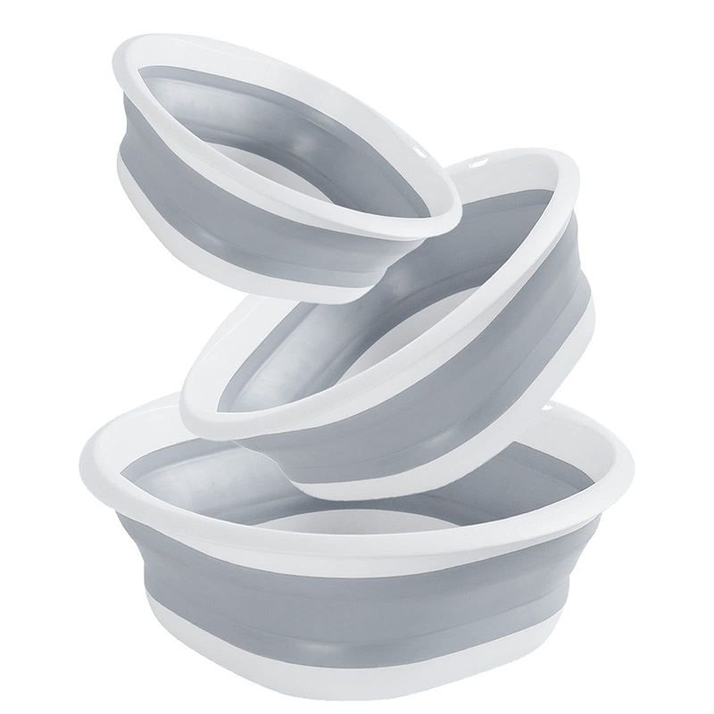 Travel Big Washbasin Folding Washbasin Folding Washbasin Portable Household Compression Basin For Student Dormitory_voghion.com