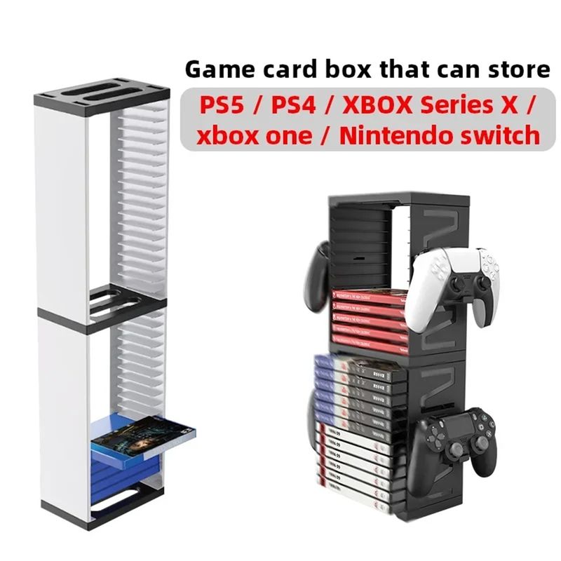 Switch/PS4/XBOX/PS5 Griffhalter Spielzubehör CD-Rack Cartridge Storage_voghion.com