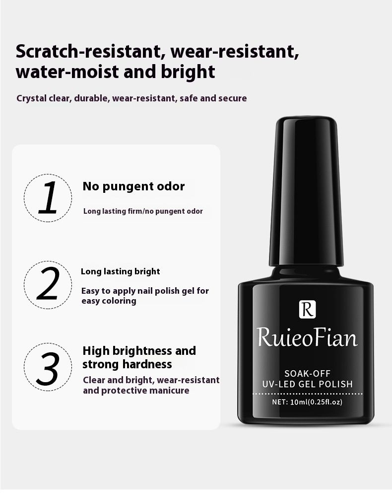 Adhésif pour vernis à ongles 7,3 ml Résine adhésive de couleur Adhésif de photothérapie Adhésif fonctionnel Renfort de couche d'étanchéité Adhésif inférieur_voghion.com