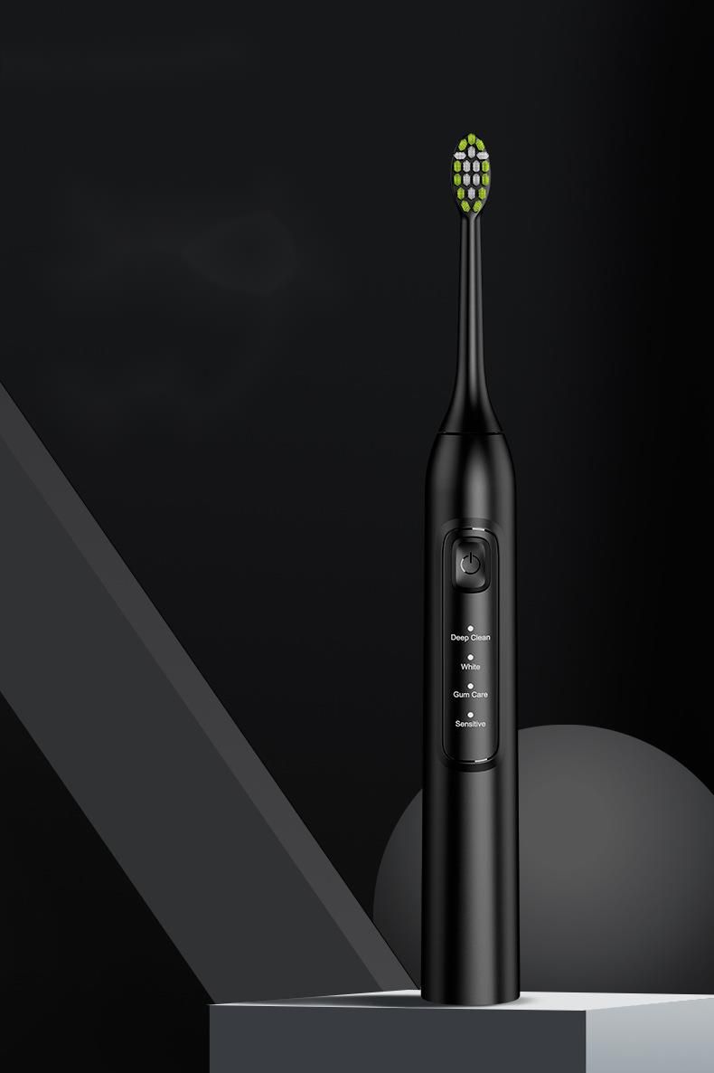 Ultrasonic Electric Toothbrush - Soft Bristles | Adults Portable | Home & Travel_voghion.com
