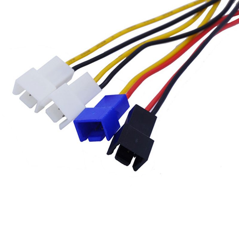 Cavo adattatore 4-in-1 per ventola di raffreddamento del computer, per CPU e PC_voghion.com
