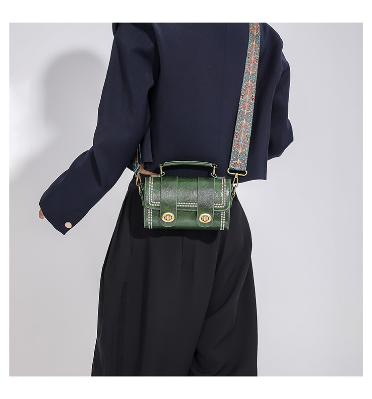 Foreign Trade Cross-border New Retro High-end Diagonal Bag Bag Female Korean Version Simple Atmosphere Lady Handbag_voghion.com
