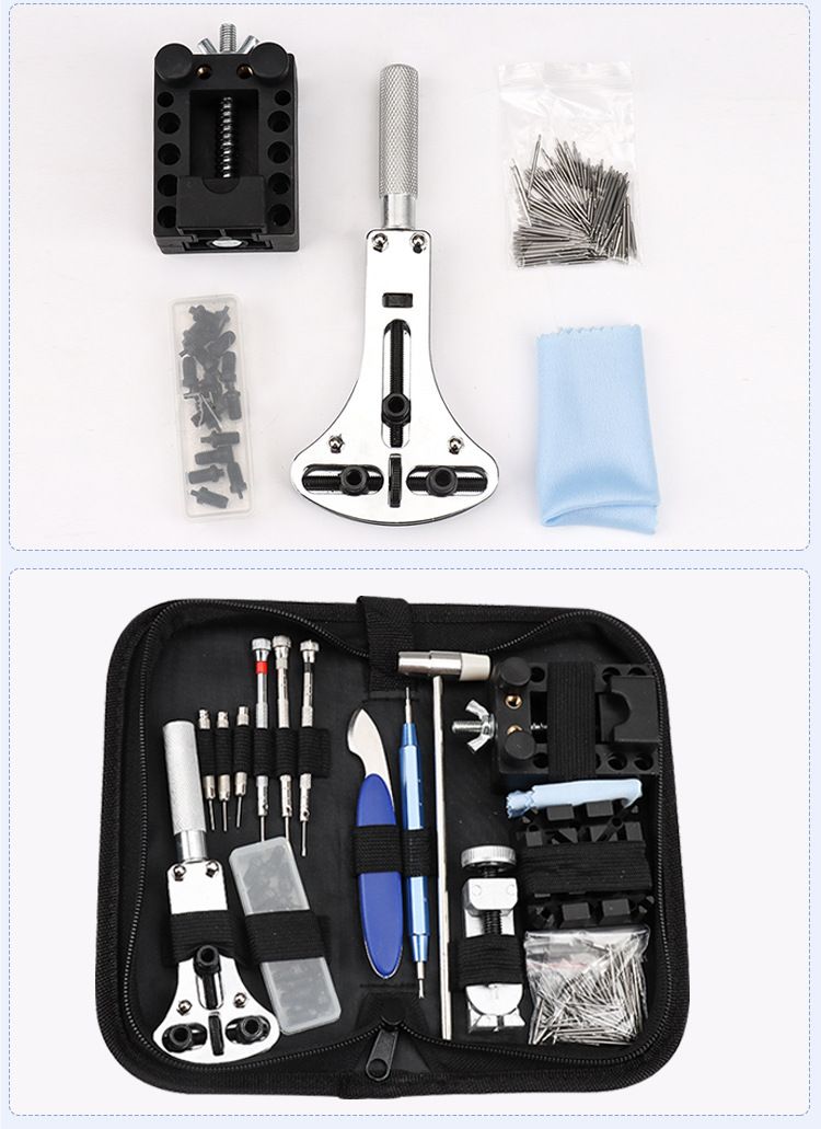Watch Repair Kit 146 Tool Kit Remove Watch Band Opener Repair Kit Change The Watch Strap And The Battery_voghion.com
