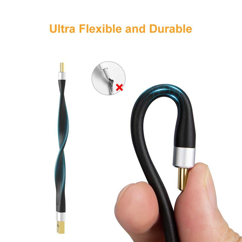 Ultrakurzes USB-C-Kabel USB 3.1 Gen.1 USB 3.0 A-Stecker auf USB-C-Stecker Schnelllade-Synchronisationsdatenkabel 5Gpbs 3A 60W_voghion.com