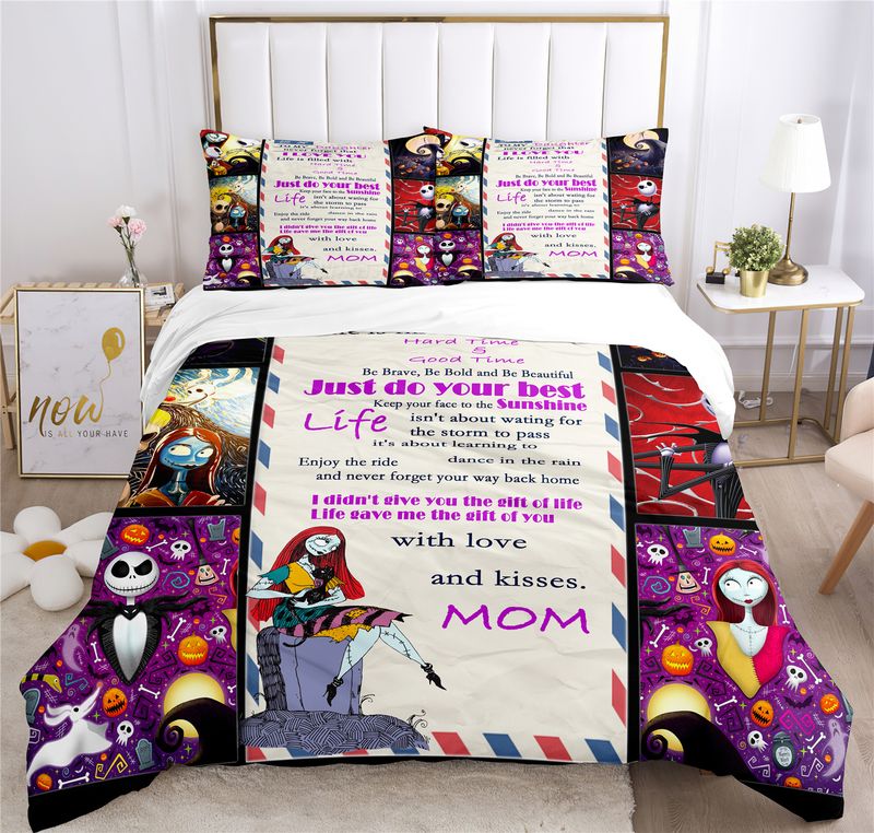 Tessili per la casa di alta qualità Festa di Natale Tre biancheria da letto moderna Set copripiumino da quattro pezzi_voghion.com