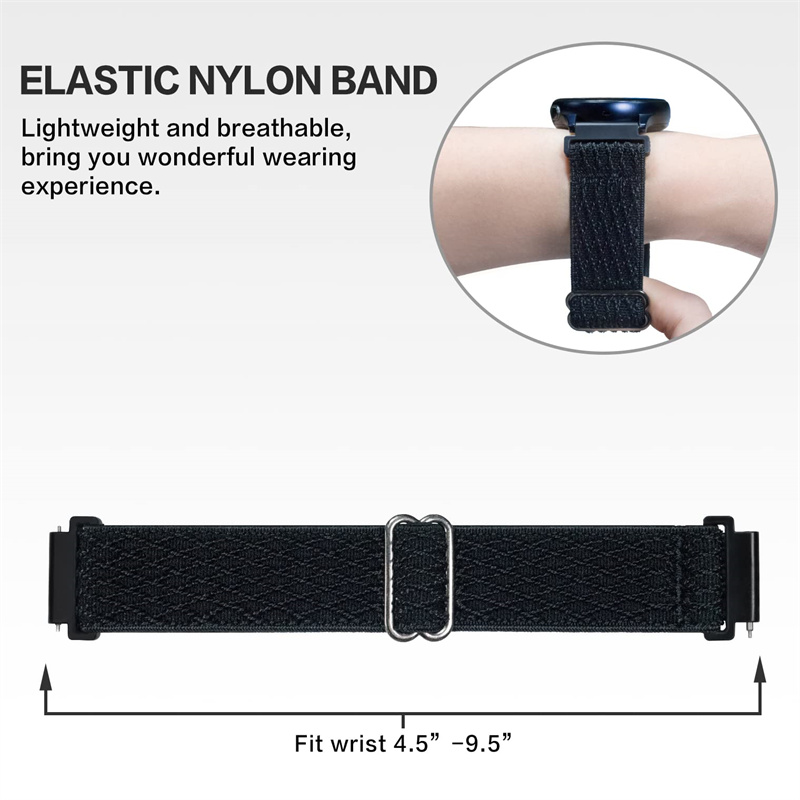 Cinturino 20m/22mm per Samsung Galaxy Watch 5/pro/4/classic/Active 2 cinturino elastico boemo cinturino Huawei GT/Amazfit GTR-GTS-4-3-2e_voghion.com