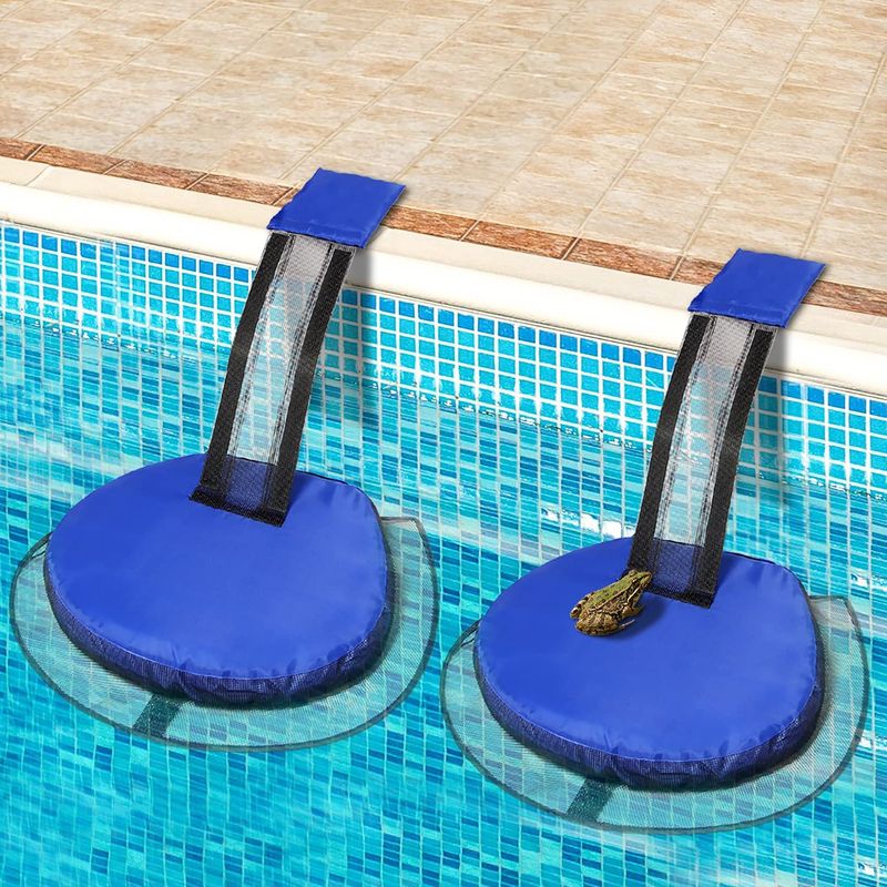 Schwimmen Pool Kleine Frosch Vogel Net Tier Outdoor Flucht Rettungs Kanal_voghion.com