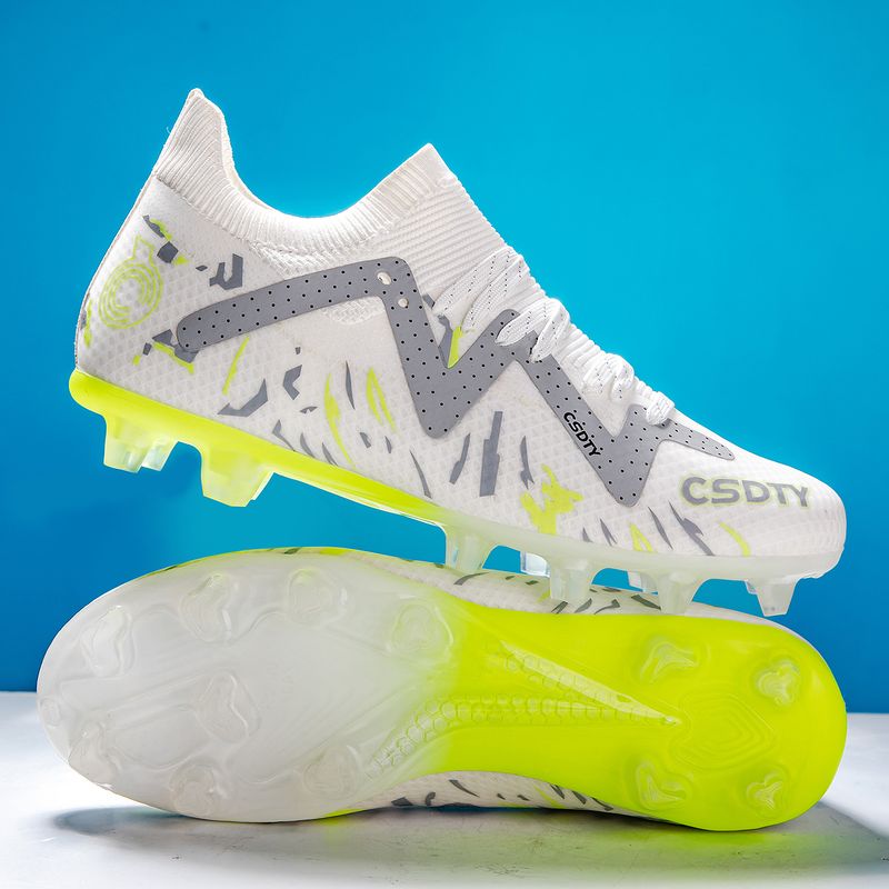 Shoe Size New Long Short Spike Youth And Adult Soccer Shoes 35-45_voghion.com