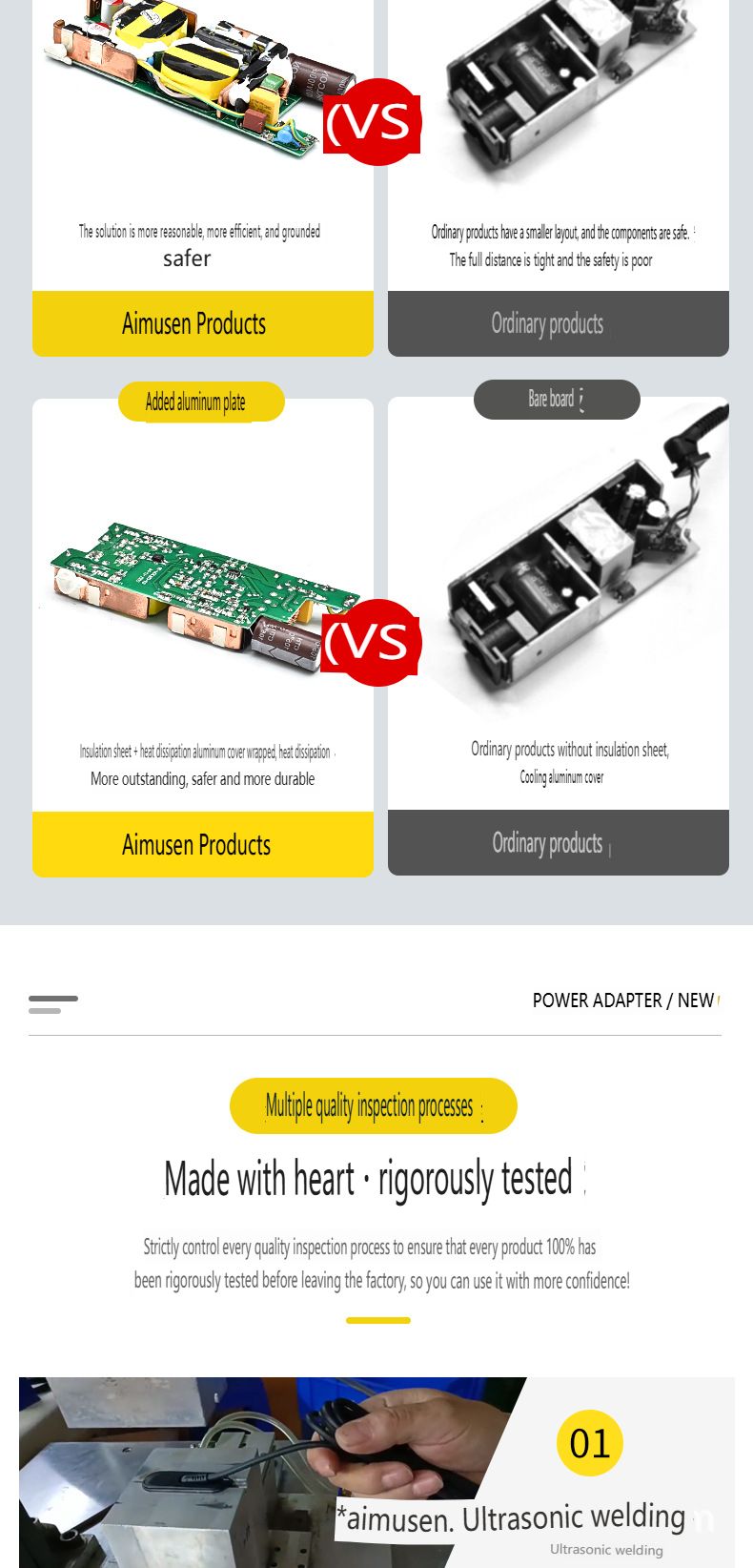 Cargador rápido USB-C PD de 90 W para portátiles DAIER - Adaptador de corriente de 20 V y 4,5 A_voghion.com