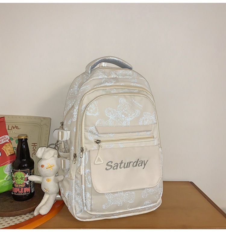 Women's Bags high value backpack new style ladies bag high junior high school students large capacity simple casual backpack_voghion.com