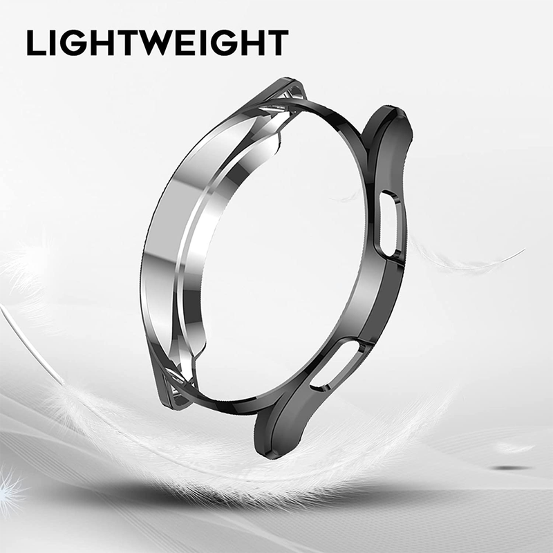 Carcasă pentru Samsung Galaxy Watch 4 44mm 40mm, placată cu TPU, protecție ecran completă, bara de protecție pentru Correa Galaxy 4 Classic 46mm 42mm_voghion.com