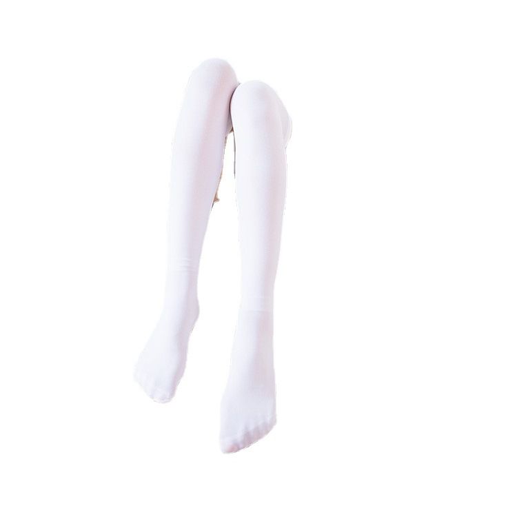 Calzini da cosplay Lolita in velluto antiscivolo sopra il ginocchio, da studentessa, a metà altezza, extra lunghi, primavera-autunno_voghion.com