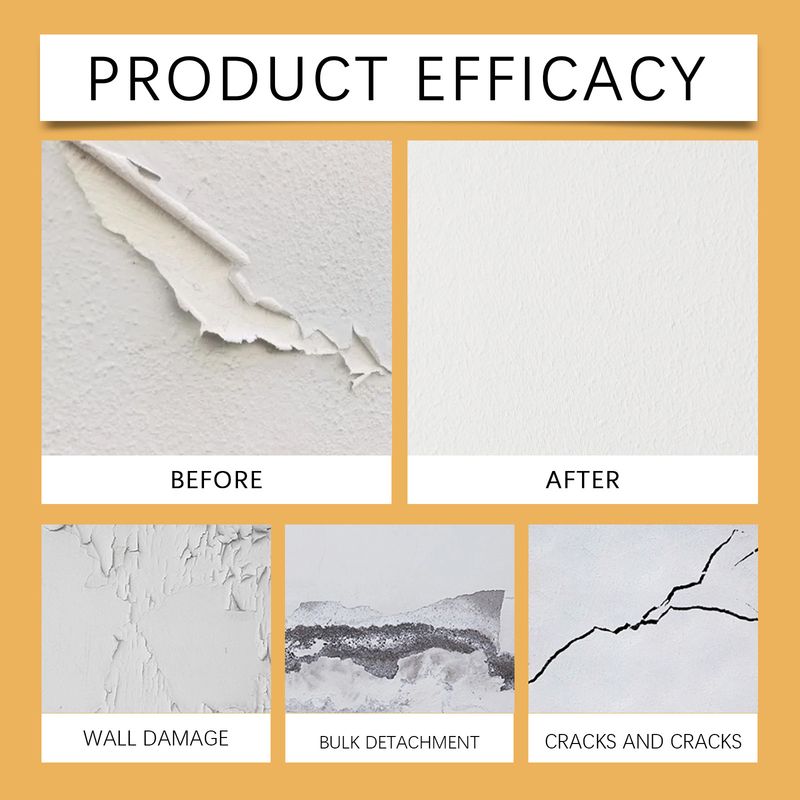 Wall Repair Roller Paint, Care Wall Hole Peeling Cracking Nail Eye Wall Paint Wall Repair Cream_voghion.com